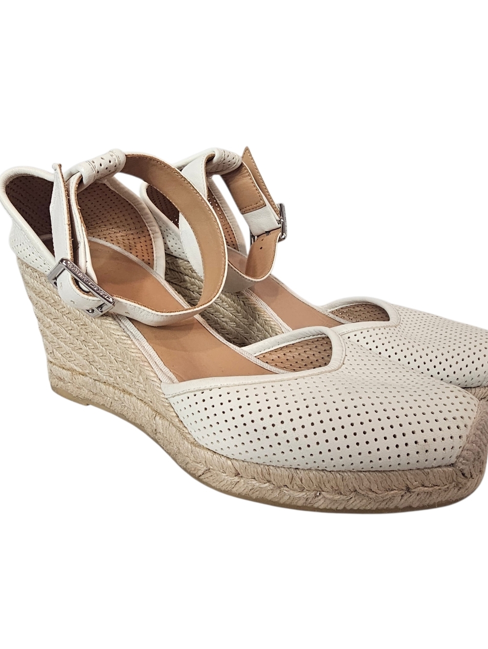 Marc by Marc Jacobs Espadrille Wedge Sandals Size 41 Minimalist Coastal Boho